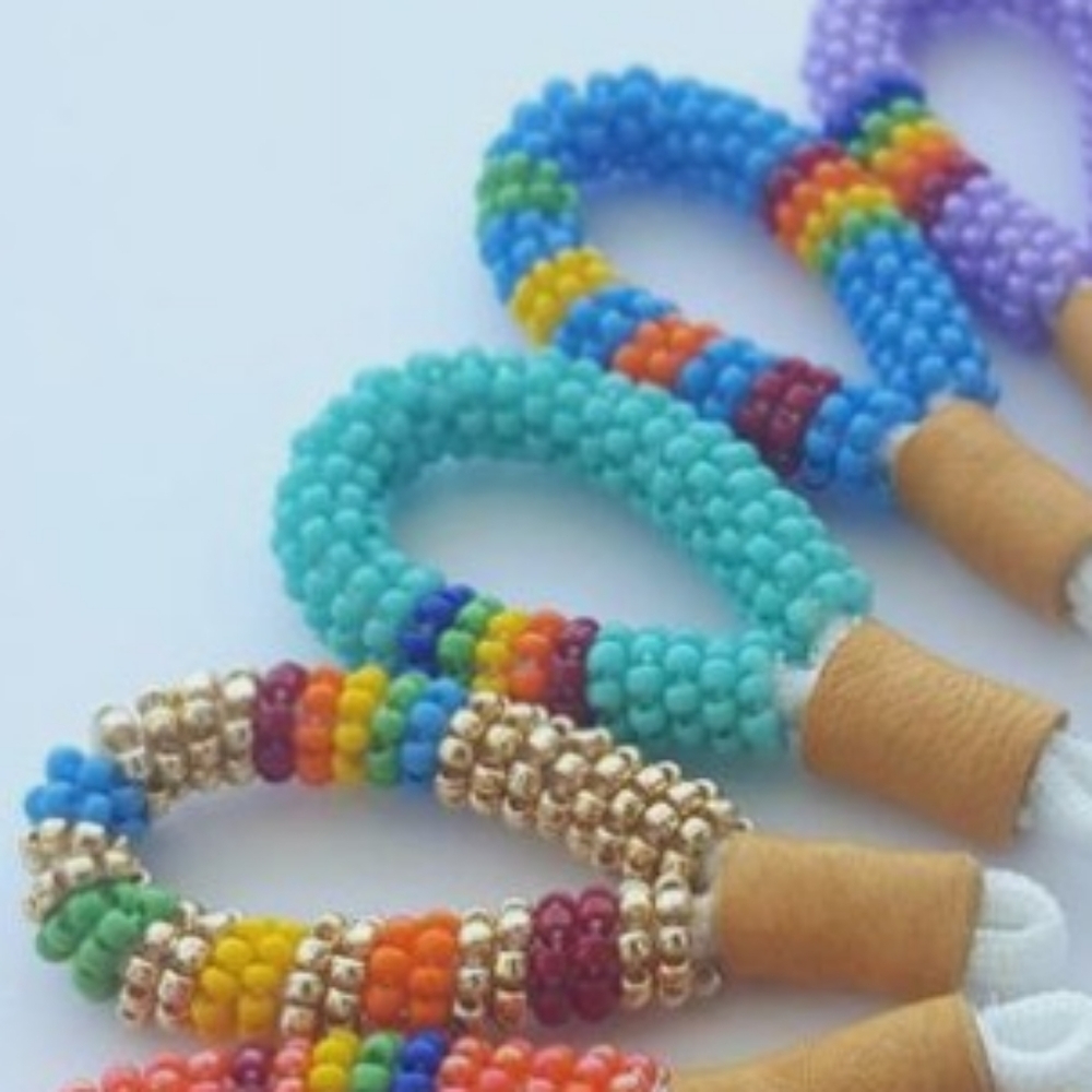 Mini beaded keychains - Picture 3 of 4